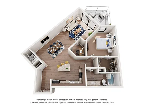 Floor plan A13