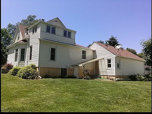 Backside of house