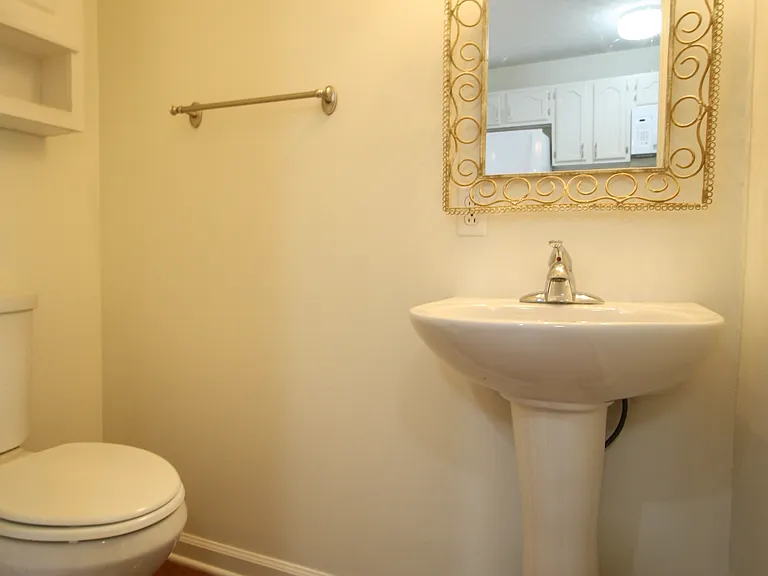 Main level half bath
