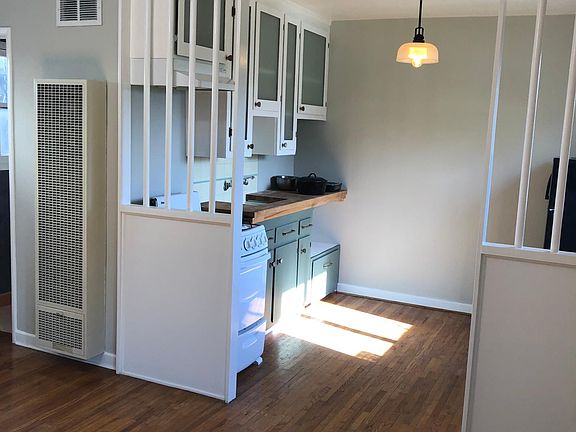 kitchen, dining area