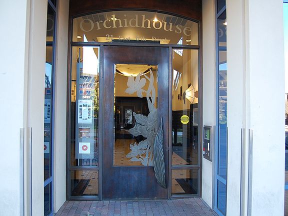 Enterance to Orchid House