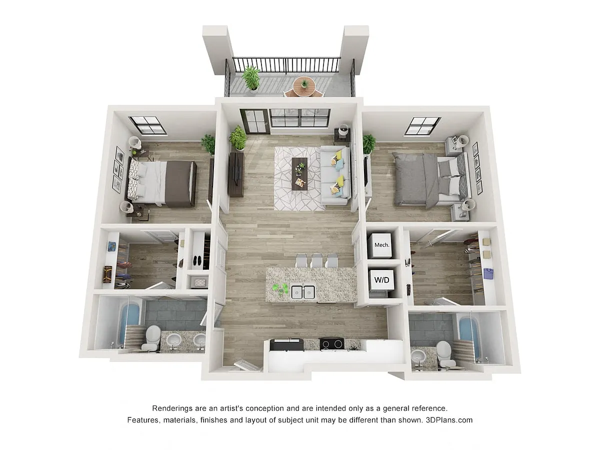 Floor plan The Monument