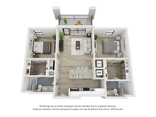 Floor plan The Monument