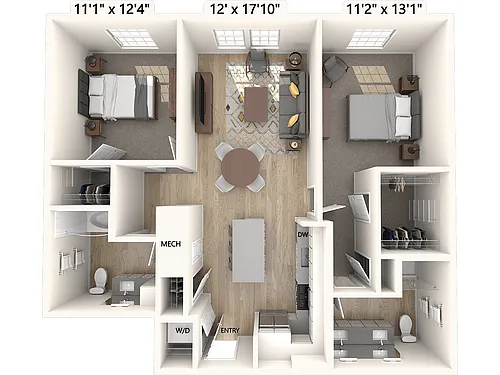 Floor plan B3