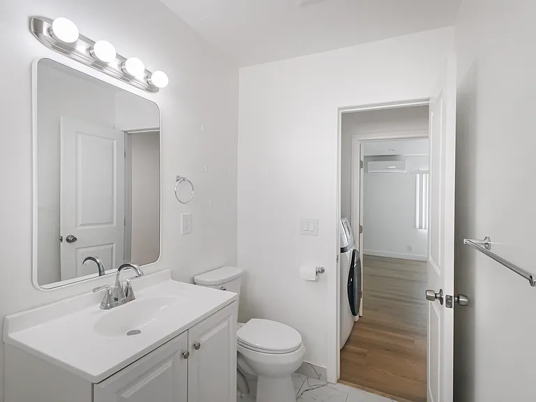 Renovated bathroom