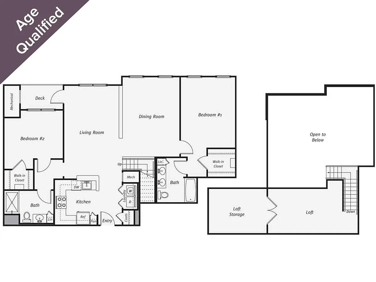 Floor plan A-B11L