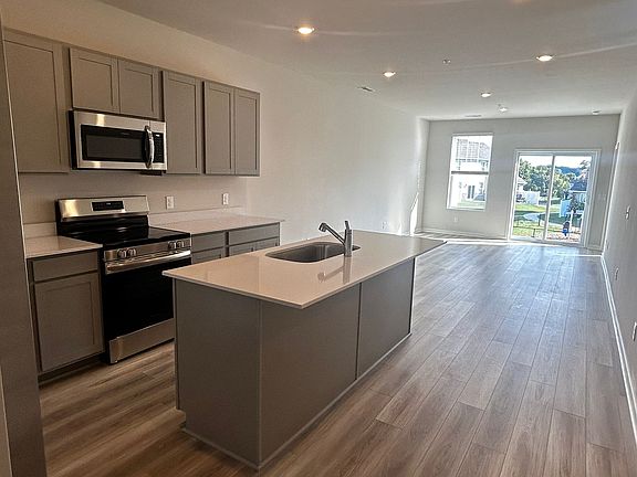 Hall and Kitchen