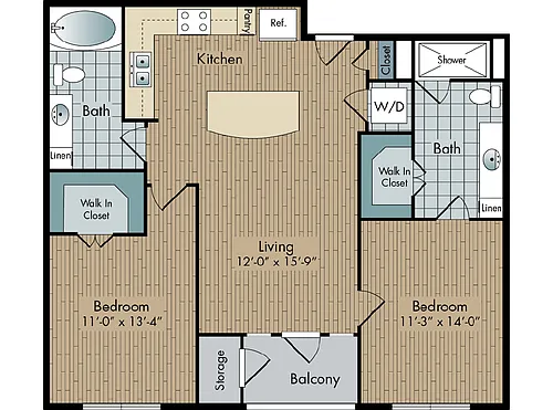 Floor plan E
