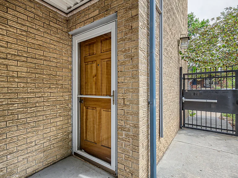 The condo is a first-floor, corner unit with quick & easy access to the front gate, & in the heart of the Congress Park neighborhood! One free, reserved, off-street parking spot is also included.