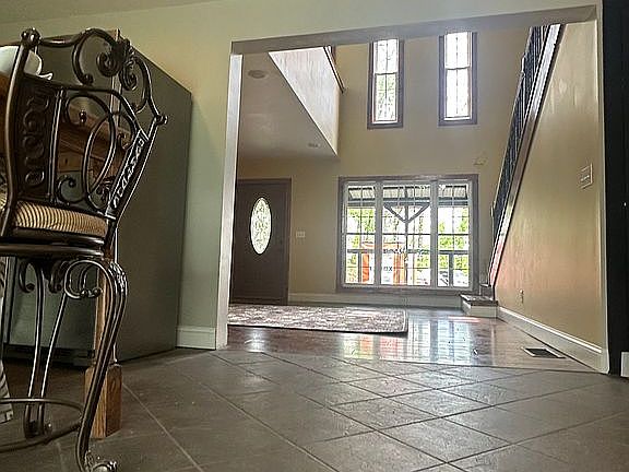 view from spacious kitchen