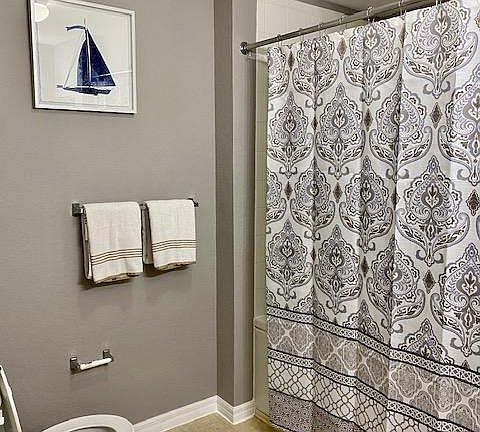 Bathroom inside the master bedroom
