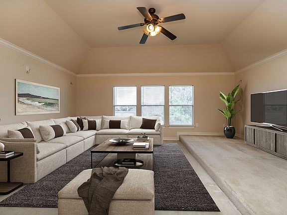 Media Room Staged