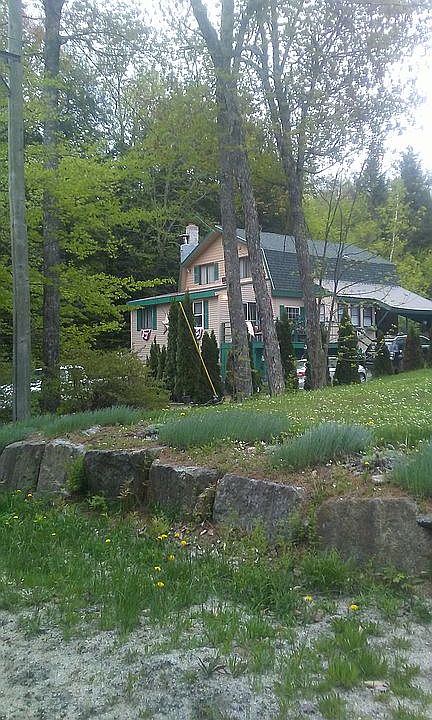 Side view of home