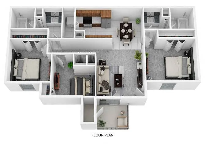 Floor plan Antebellum