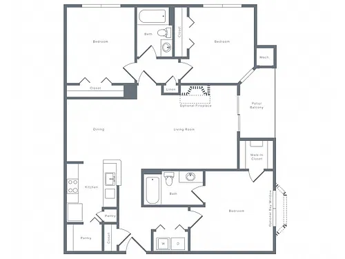 Floor plan C1