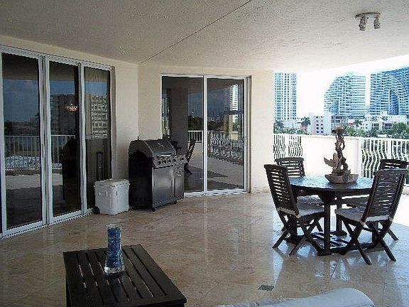 covered balcony