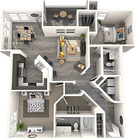 THE GALLERY APARTMENT HOMES — Photo 41