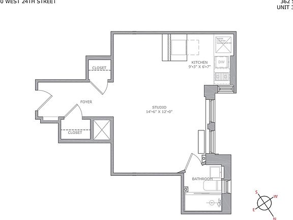 2nd image of 220 W 24th St APT 3u