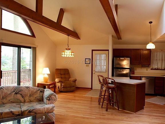 Great room to kitchen/dining area