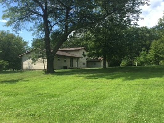 Side view of home