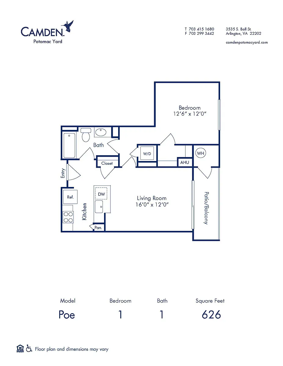 Floor plan Poe
