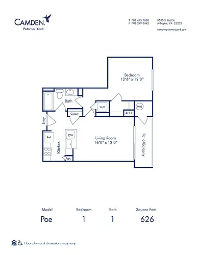 Floor plan Poe