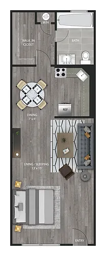Floor plan Sakonnet