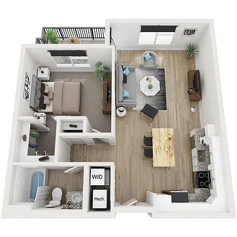 Floor plan Frederick