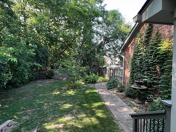Backyard and patio
