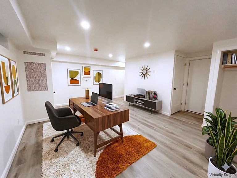 Bonus room virtually staged.