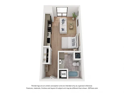 Floor plan Studio