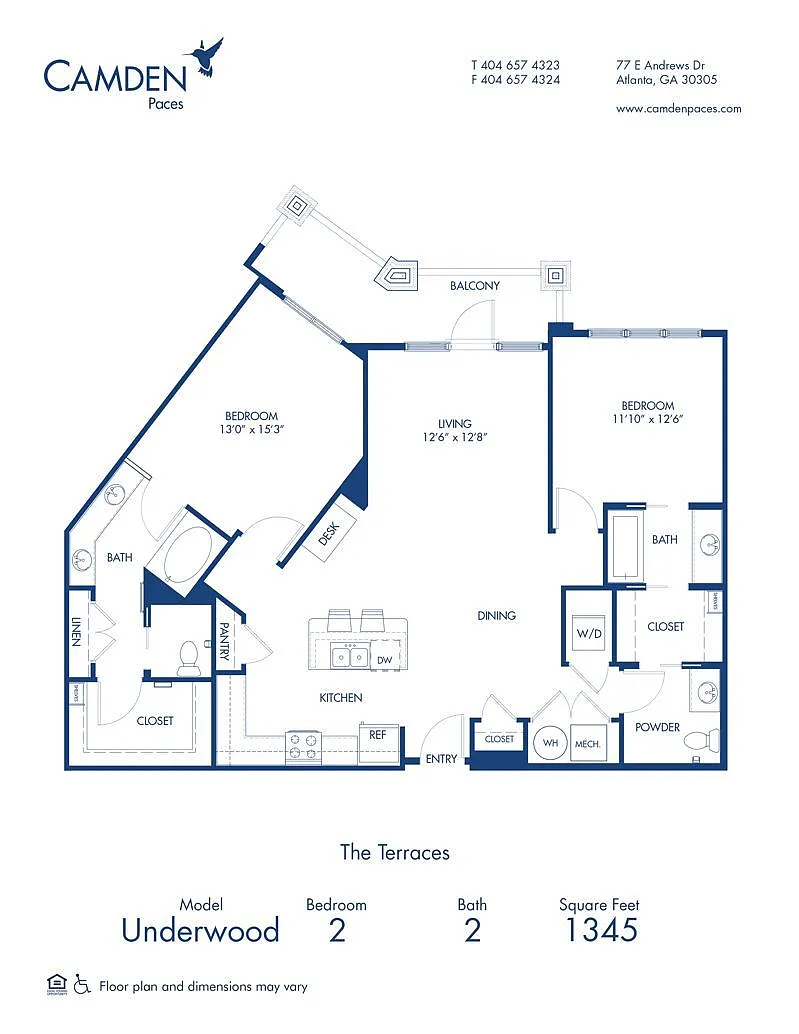 Floor plan Underwood