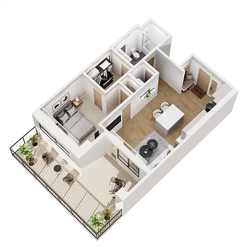 Floor plan B-B131