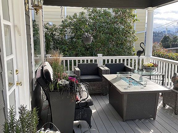 First floor front porch