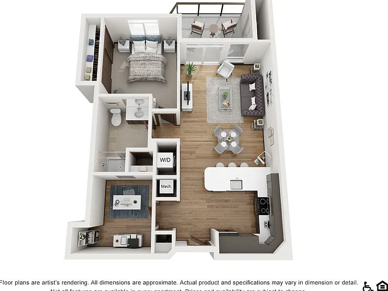 The Birch Den floor plan The Timbers