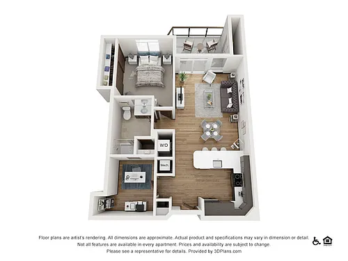 Floor plan The Birch Den