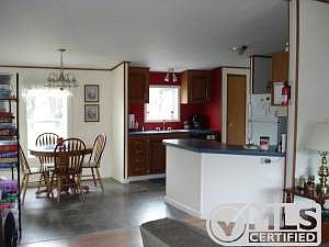 Looking toward the kitchen