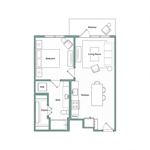 Floor plan A1
