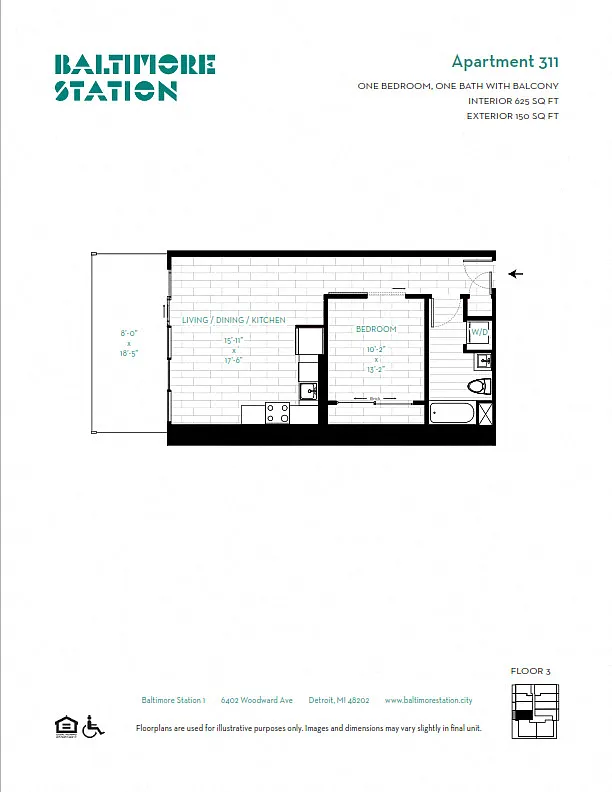 Floor plan 311