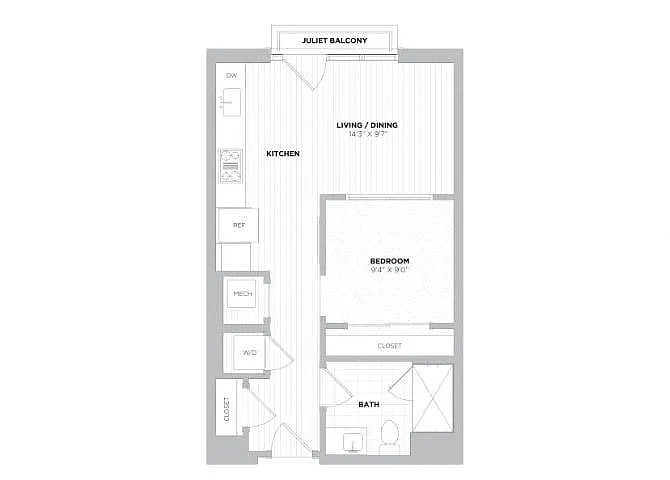 Floor plan Dylan SB.1