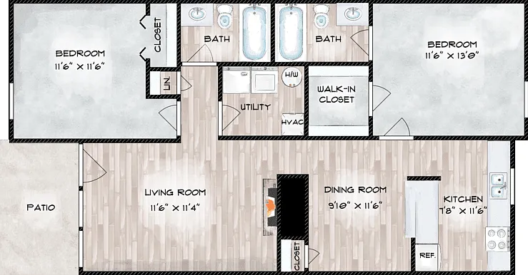 The Seeley Floorplan Diagram