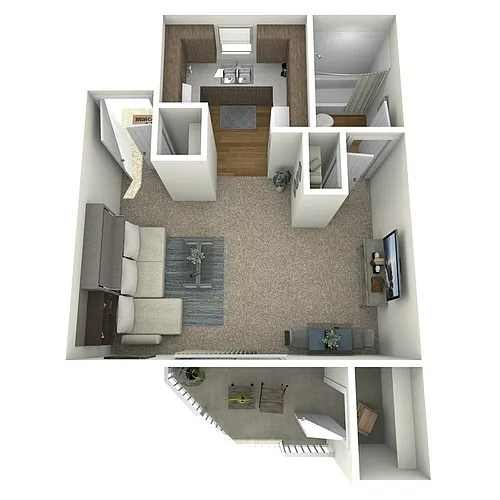 Floor plan EFF, PATIO