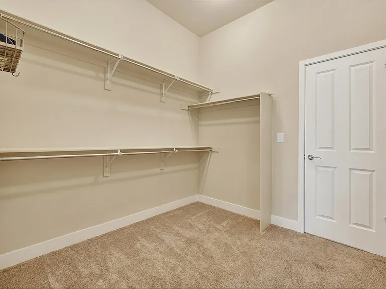 Primary walk in closet