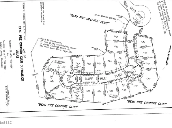 Bluff Hills Pl Lot 191, Natchez, MS 39120