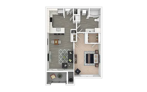 Floor plan Allen - Renovated