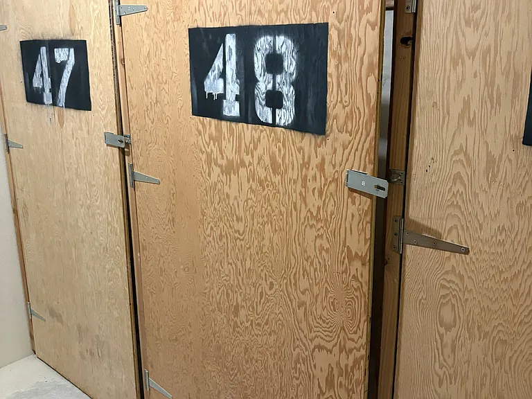 Secure auxillary storage 3x3x5'
August 2026