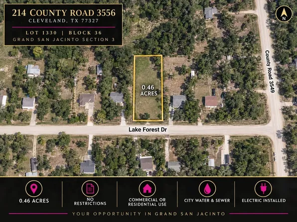214 County Road 3556, Cleveland, TX 77327