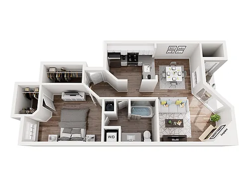 Floor plan Kingsley Lower