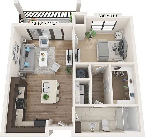 Floor plan A1