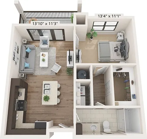 Floor plan A1